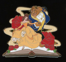 Boxlunch Disney Licensed Princess Storybook Mystery Beauty & the Beast Belle Pin picture