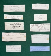 King Louis-Philippe Brazil Orleans Braganza Royals Antique Autograph Collection picture