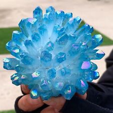359G New Find Blue PhantomQuartz Crystal Cluster MineralSpecimen picture