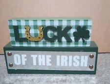 St. Patrick's Day Party Decoration - Luck of the Irish for mantel, table picture