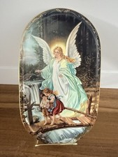 Bradford Exchange Behuteter Heimweg Guardian Angel German Plate 1995 picture
