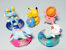 5 pcs Takara Pokemon Gira Gira Sunshine Corsola mascot US seller figure new picture