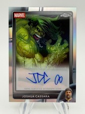 2026 Topps Chrome Marvel Comics JOSHUA CASSARA Infernal Hulk Artist Auto #AA-JA picture
