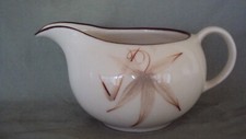 1940's VINTAGE WINFIELD 'PASSION FLOWER' FINE PORCELAIN SMALL GRAVY POURER USA picture