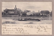 Postcard Grohnde an der Weser - Domaine and Oberförsterei - 1904 - b/w picture