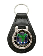 Thompson Scottish Clan Leather Key Fob picture