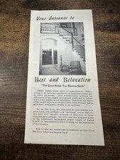 Vintage The Cove Hollywood Maryland Health Spa Travel Brochure picture