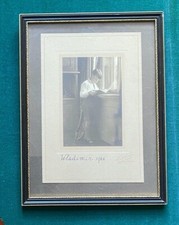 Antique Imperial Russian Signed Photo Grand Duke Vladimir Romanov 1925 Coburg picture