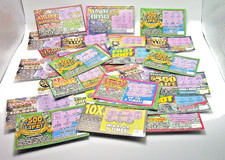 Florida Lottery Scratch Off Tickets Multiple Games 60 Plus Tickets Non Winners picture
