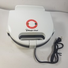 MAGIC CHEF PIZZELLE MAKER ITALIAN COOKER BAKER MAKE 2 NON STICK SURFACE TSK-245P picture