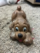VTG Tinker Ware Moorcraft Stoneware Spaniel Dog Puppy Figurine Rare picture