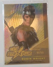 Cryptozoic CZX Super Heroes + Villains STR PWR Silver S18 Robin Wright /30 picture
