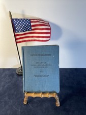 WWI US Army Infantry Drill Regulations 1911 Banta's Special Ed. Inscrip Amazing picture