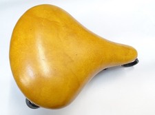 VINTAGE PERSONS MAJESTIC MENS LONG SPRING BICYCLE SADDLE picture