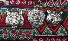 15 oz. Hand Poured 999 Bismuth Art Bullion Feline Trio - Lion, Bengal, Tiger picture