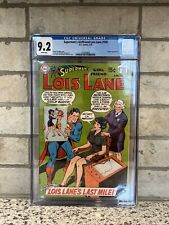 Superman's Girlfriend Lois Lane #100 CGC 9.2 White Pages 4/70 Batman Appearance picture