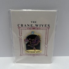 The Crane Wives Band Enamel Pin Crow New  picture