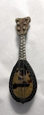 Antique 1860s French Doll Miniature Mandolin picture