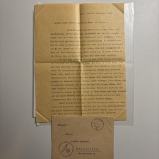WWII German Feldpost Letter 1941 Eastern Front Paris Versailles Translation picture