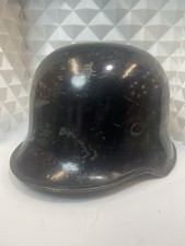ORIGINAL WW2 ERA M34 GERMAN FIRE-SERVICE STYLE HELMET Sz 56 picture