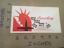 US Navy USS New York City SSN 696 Submarine Commissioning & Launching Envelope picture