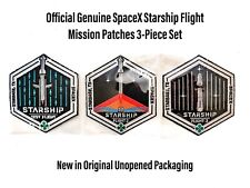 SpaceX Starship SN24 S25 S28 Official IFT Mission Patch Set First 3 Flights RARE picture