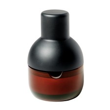 NWTN Home Beacon Ashtray Baltic Amber Glass Smell Proof Lid with Lighter Holder picture