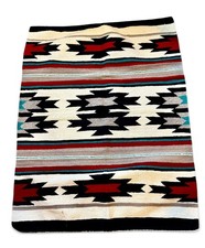 Vintage Navajo Handwoven Saddle Blanket/Rug 53