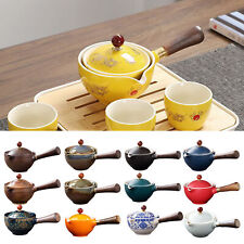 160ml Porcelain 360 Rotating Tea Maker Ceramic Teapot Chinese Tea Dispenser  picture