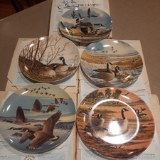 COLLECTIBLE PLATES - WINGS UPON THE WIND-Donald Penz-Five Plates picture