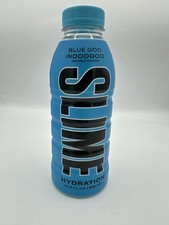 PRIME Slime by Oliver Tree Blue Goo Indoogoo Collector Bottle 16.9oz Sealed picture