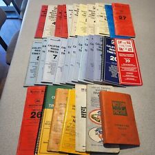 Railroad timetables lot and Western Pacific Operating rules picture