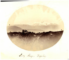 Indes, India, Darjeling vintage albumen print from an 1865 album Album Album print picture