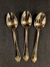 Gorham Silver Golden Legacy  Place Oval Soup Spoon Set 3 picture