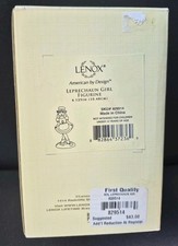 Lenox Irish Leprechaun Girl Figurine with Box 4.1 