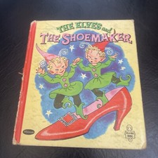 Vintage Children’s Whitman Tell -a-tale Book Vintage The Elves And The Shoemaker picture