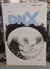 DNX #1 ORIGINAL SKETCH AND SIGNED BY GREG LAND (MARVEL 2026) NM-/+ picture