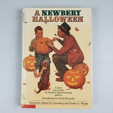 A Newbery Halloween Scary Stories Hardcover Scholastic 1998 Edition Vintage picture