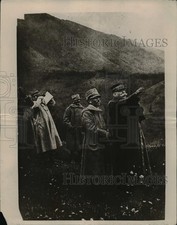 1919 Press Photo King Victor Emmanuel & Gen Joffre at battle front - nem44944 picture