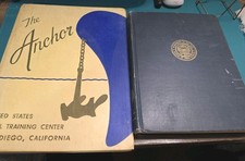 1947 WWII Navy Bases Vol 1 Bureau of Yards & Docks Seabees  The ANCHOR San Diego picture