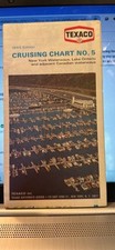 Vtg 1966 Edition TEXACO CRUISING CHART NO.5 picture