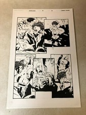 SHADOWMAN #8 comic art VALIANT wicked bats NETTIE STABS CHEST voodoo 1997 picture