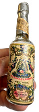 Antique Murray & Lanman Florida Water 1/2 Oz Mini Bottle ORIGINAL LABEL New York picture