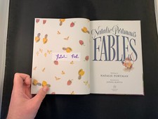 Natalie Portman Signed Blue Fables 1st Edition HC Book COA Autograph Star Wars picture