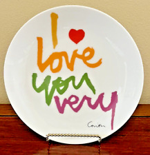 SISTER CORITA KENT ~ I Love You Very ~ Limited Ed. Pop Art Plate ~ #229/30,000 picture