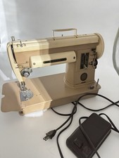 Vintage Singer 301A Sewing Machine , Case & Foot Pedal. Runs picture