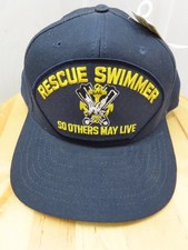 Authentic U.S. Navy RESCUE SWIMMER (SO OTHERS MAY LIVE) Ball Cap-THE REAL DEAL picture