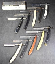 (10) Vintage Straight Razor Lot #2 - Torrey - Yankee - Klopp - Par - Camillus picture