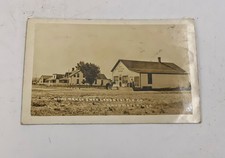 Antique RPPC Home ranch Swanland cattle co Chugwater Wyoming  postcard picture