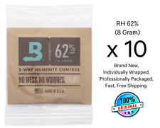 10-Pack Boveda 62% 8 Gram RH 2-Way Humidity Control | Over-Wrapped+Free Shipping picture